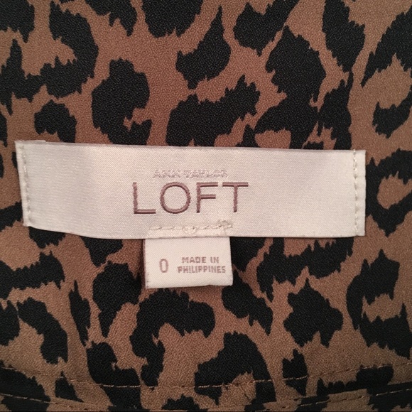 High Waisted Animal Print Loft Shorts - Picture 4 of 4